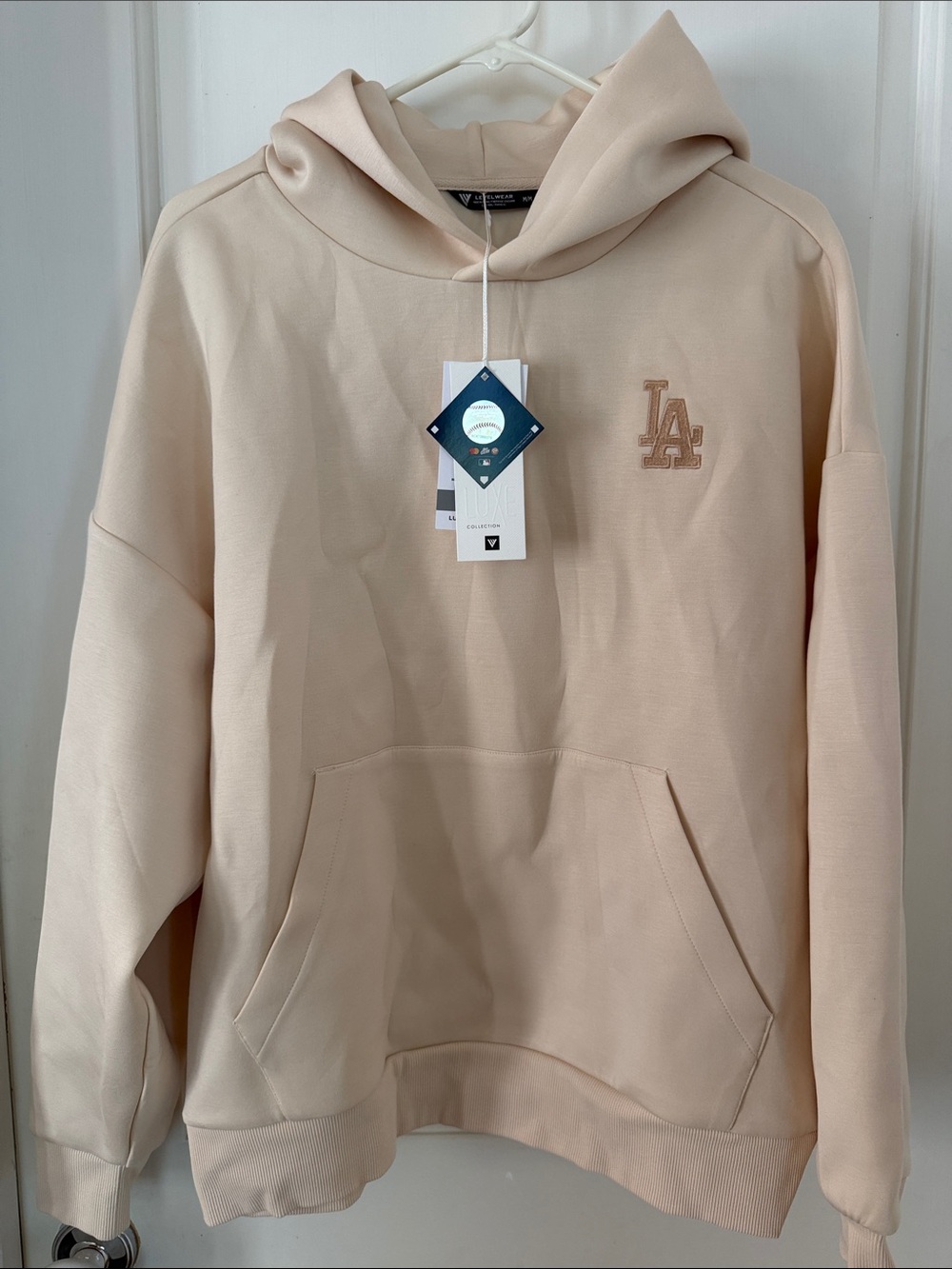 NWT Official LA Dodgers Team Store Luxe Signature Hoodie Sweatshirt 2025